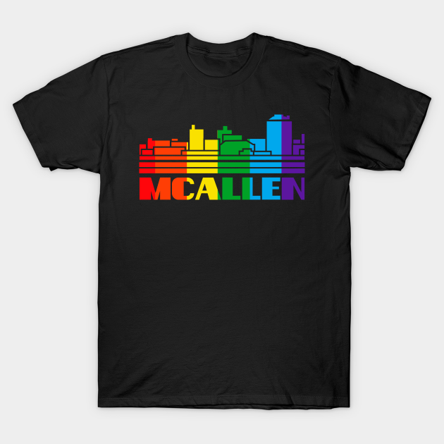 McAllen Pride Shirt McAllen LGBT Gift LGBTQ Supporter Tee Pride Month